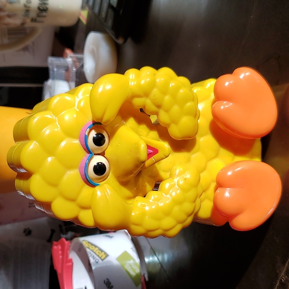 Sesame Street Big Bird musical toy. Jim Henson VINTAGE